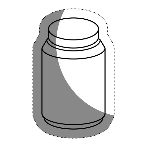 Zout fles pictogram — Stockvector