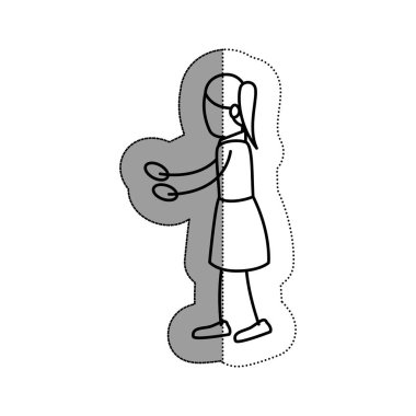 kadın simgesinin insan figürü