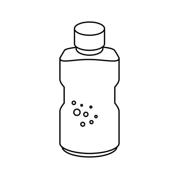 Pictogram van de container van de fles — Stockvector