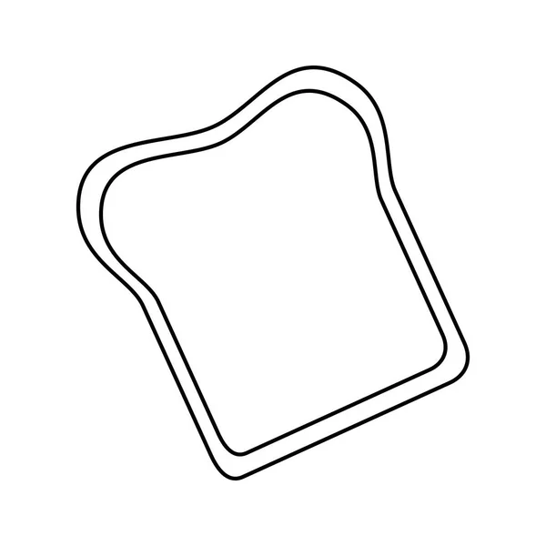 Ícone de pão imagem — Vetor de Stock