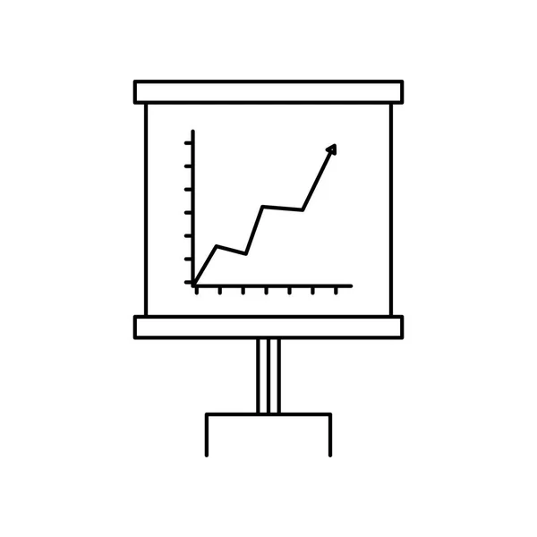 Grafiskt diagram design — Stock vektor