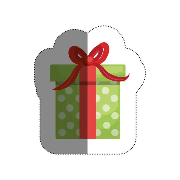 Gift box icon — Stock Vector