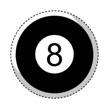 Sekiz Top izole simgesi