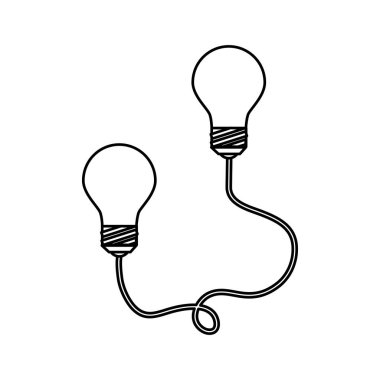 ampul ışık çizim simgesi