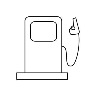 istasyonu Servisi izole simgesini