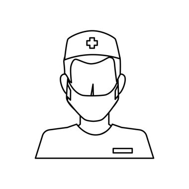 Doktor avatar karakter simgesi