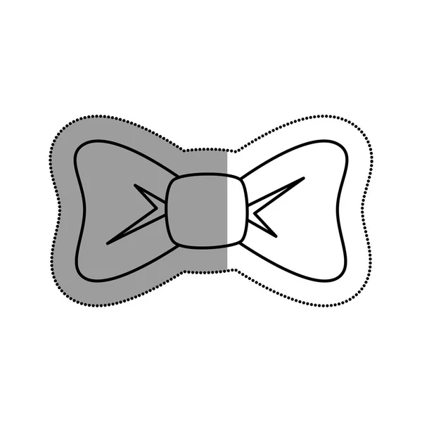 Bow bandikon element — Stock vektor