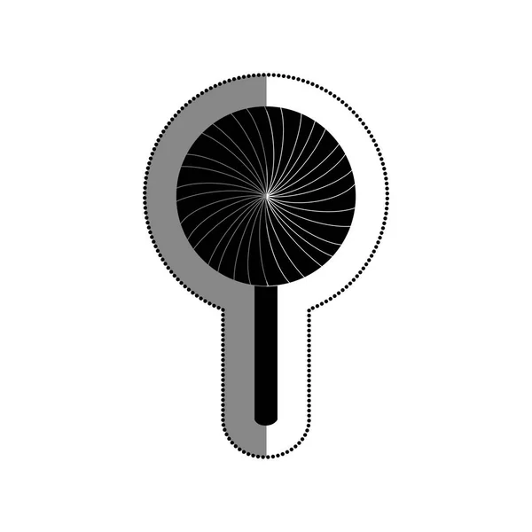 Izolované ikona sladké lízátko — Stockový vektor