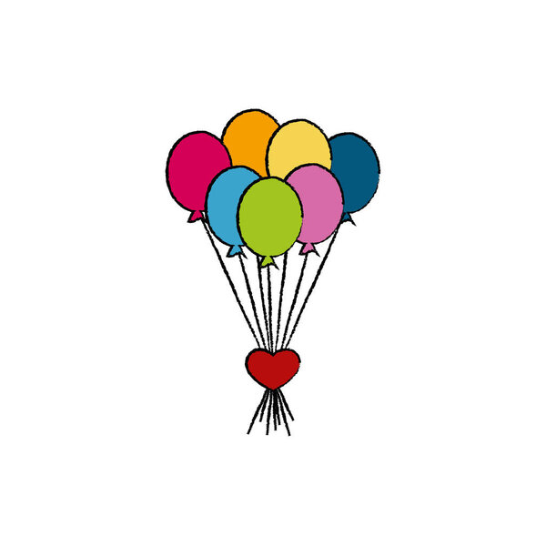 празднование воздушных шаров вечеринки
