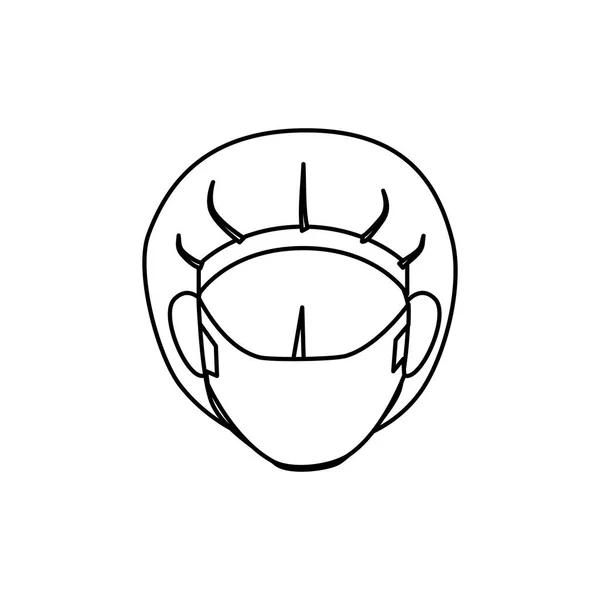 Icono de carácter avatar cirujano — Archivo Imágenes Vectoriales