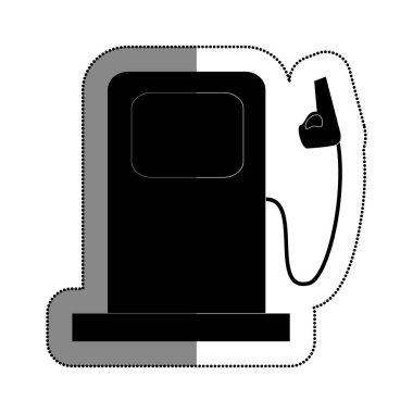 istasyonu Servisi izole simgesini