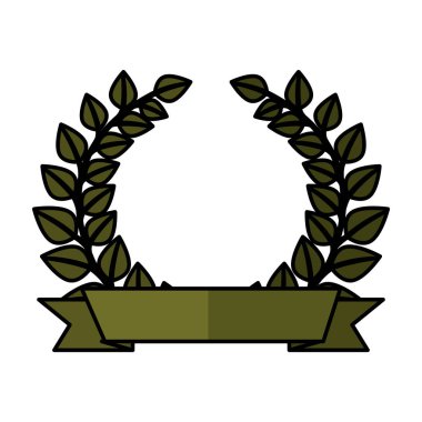 çelenk taç amblemi yapraklar