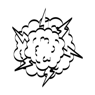 Patlayıcı minderlerle komik pop sanat