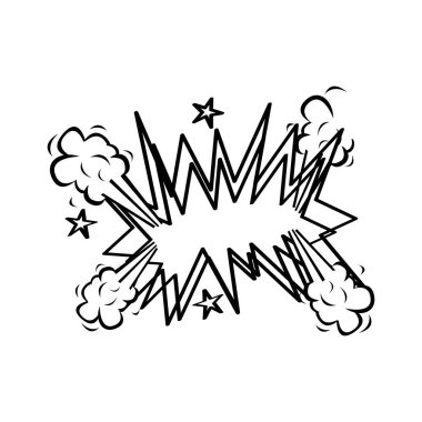 Patlayıcı minderlerle komik pop sanat