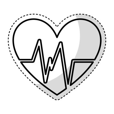 kalp Kardiyoloji izole simgesi