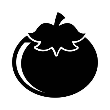 taze domates izole simgesi