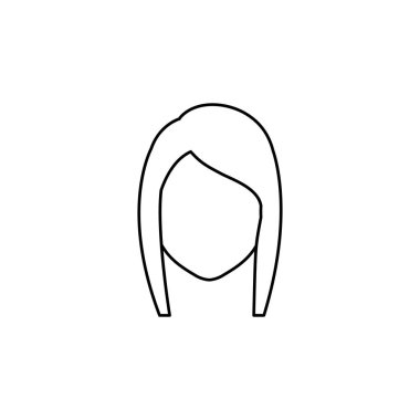 genç kadın avatar karakter