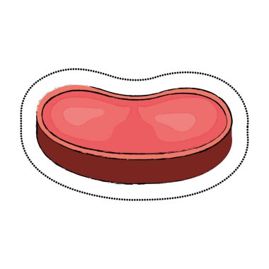 lezzetli eti sığır eti menüsü