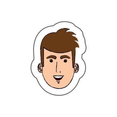 genç adam avatar karakter