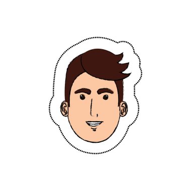 genç adam avatar karakter