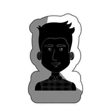 genç adam avatar karakter