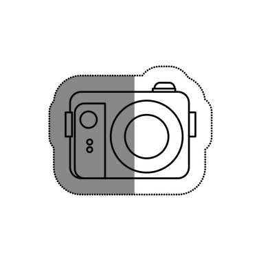kamera fotoğraf izole simgesi
