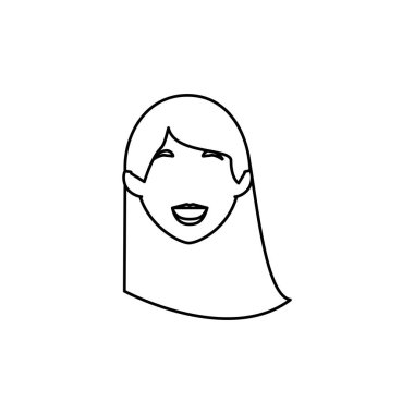 genç kadın avatar karakter