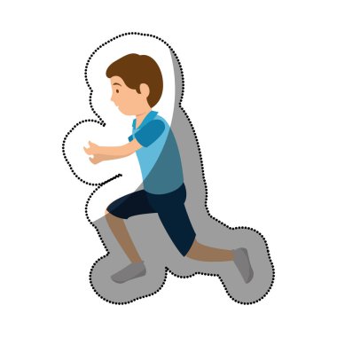 egzersiz avatar karakter pratik adam atlet