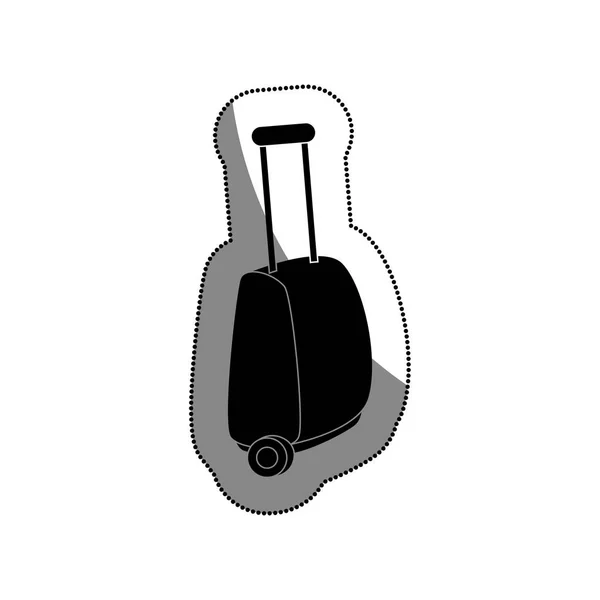旅行手提箱孤立的图标 — 图库矢量图片