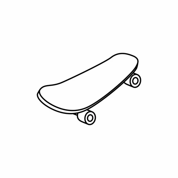 Skate board icono aislado — Vector de stock