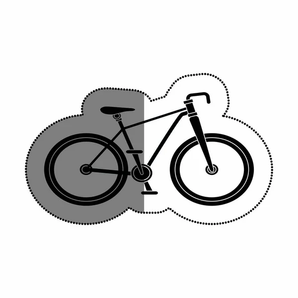 自行车车孤立的图标 — 图库矢量图片