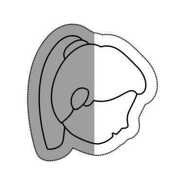 genç kadın avatar karakter