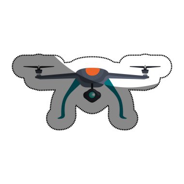 uçak teknolojisi uçan izole simgesi