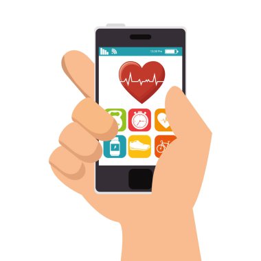 fitness app ile Smartphone