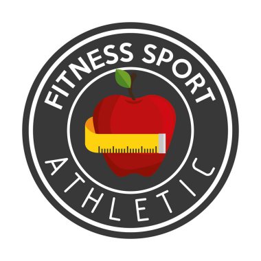 elma meyve izole simgesi