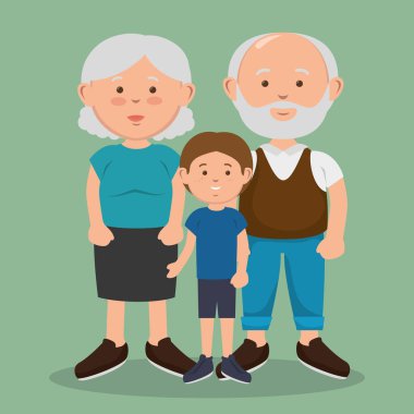 aile üyeleri avatarlar karakter