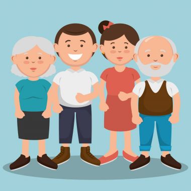 aile üyeleri avatarlar karakter