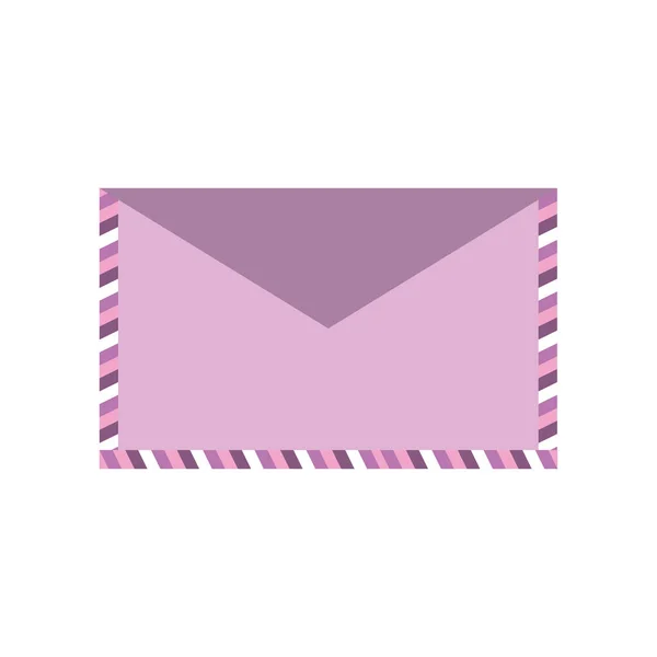 Isolerade kuvertikonen för brev — Stock vektor