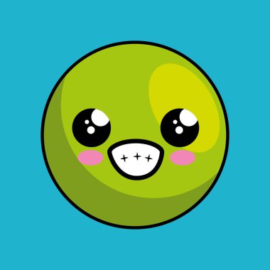 sevimli yüzü kawaii stili