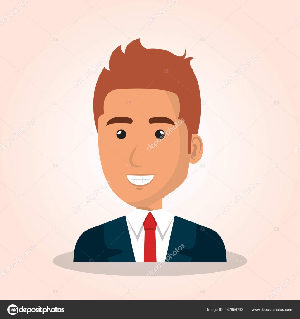 Businessman Avatar Icon Vector Illustration Stock Vector by ©captainvector  392322342