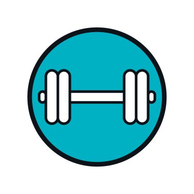 ağırlık kaldırma yaşam tarzı simgesi