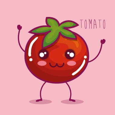 Taze domates sebze karakteri