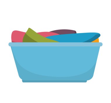 Çamaşır sepetinin içinde