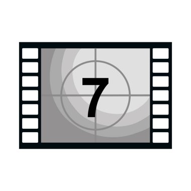 sinema sayaç teyp simgesi