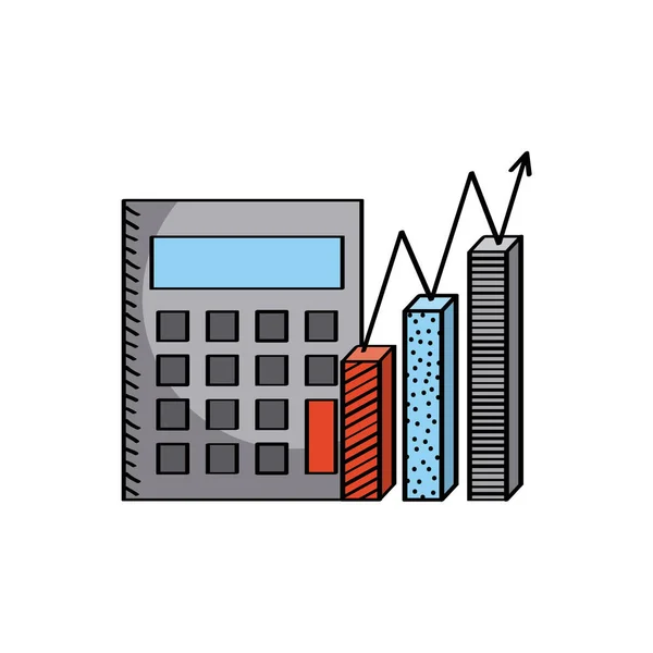 Calculadora icono imagen — Vector de stock