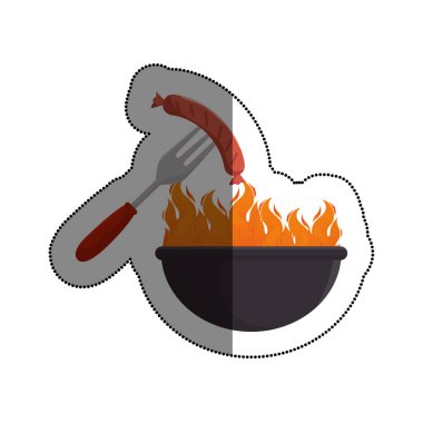 Barbekü Izgara lezzetli yemek