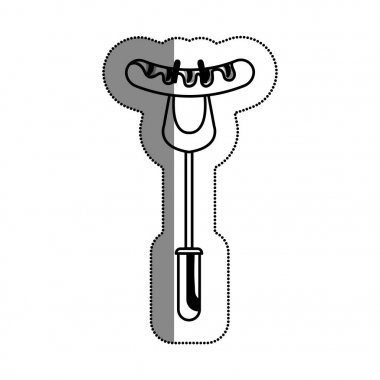 sosis ızgara menü simgesi