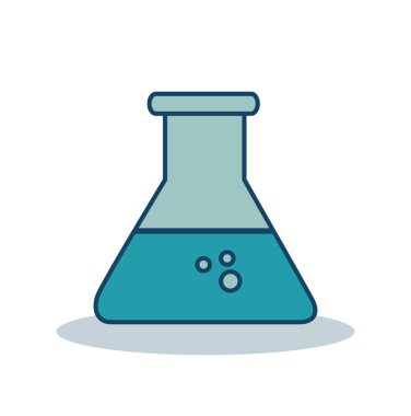 tüp testi izole simgesi