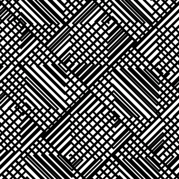 白黒の幾何学的図形の背景 — ストックベクタ