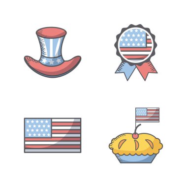 ABD bağımsızlık günü tasarımı